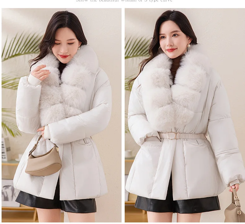 Women Jacket Coats Long Parkas Female Down Cotton Overcoat 2026 Winter Thick Warm Jackets Windproof Casual Coat Female Outerwear
