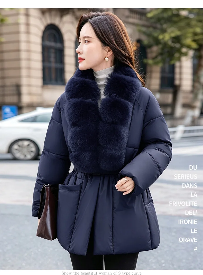 Women Jacket Coats Long Parkas Female Down Cotton Overcoat 2026 Winter Thick Warm Jackets Windproof Casual Coat Female Outerwear