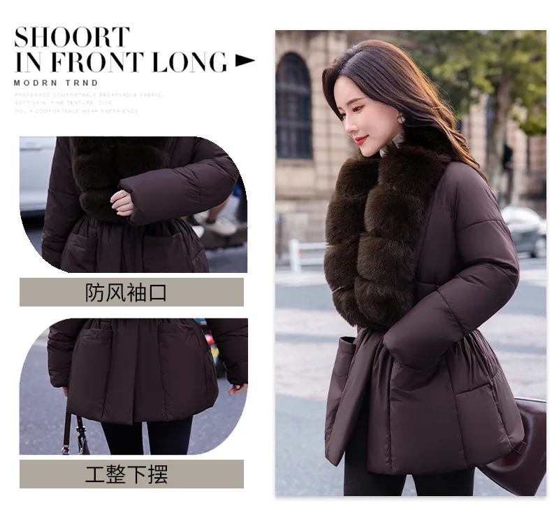 Women Jacket Coats Long Parkas Female Down Cotton Overcoat 2026 Winter Thick Warm Jackets Windproof Casual Coat Female Outerwear