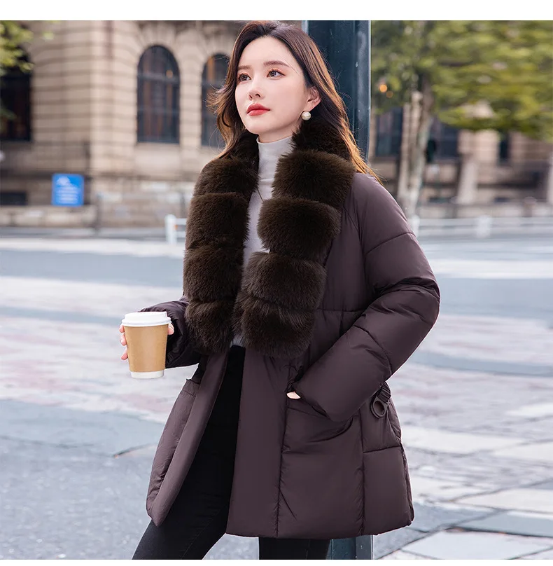 Women Jacket Coats Long Parkas Female Down Cotton Overcoat 2026 Winter Thick Warm Jackets Windproof Casual Coat Female Outerwear