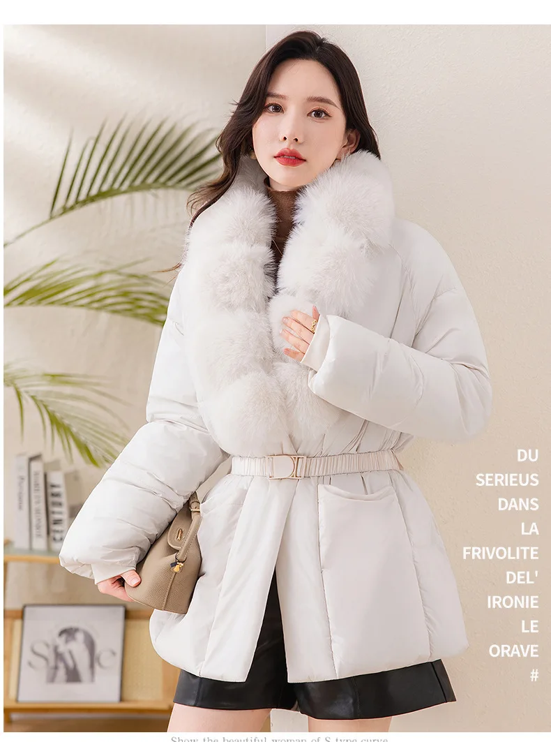 Women Jacket Coats Long Parkas Female Down Cotton Overcoat 2026 Winter Thick Warm Jackets Windproof Casual Coat Female Outerwear