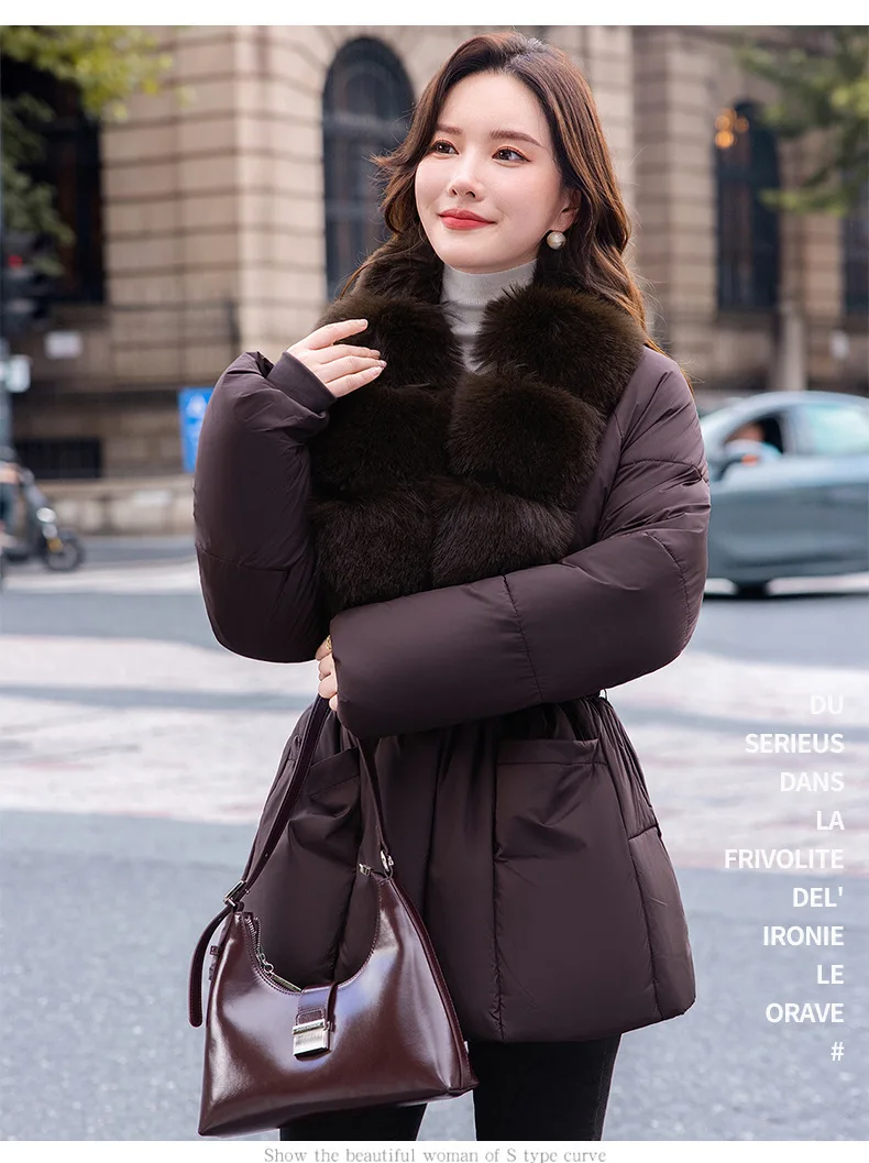 Women Jacket Coats Long Parkas Female Down Cotton Overcoat 2026 Winter Thick Warm Jackets Windproof Casual Coat Female Outerwear
