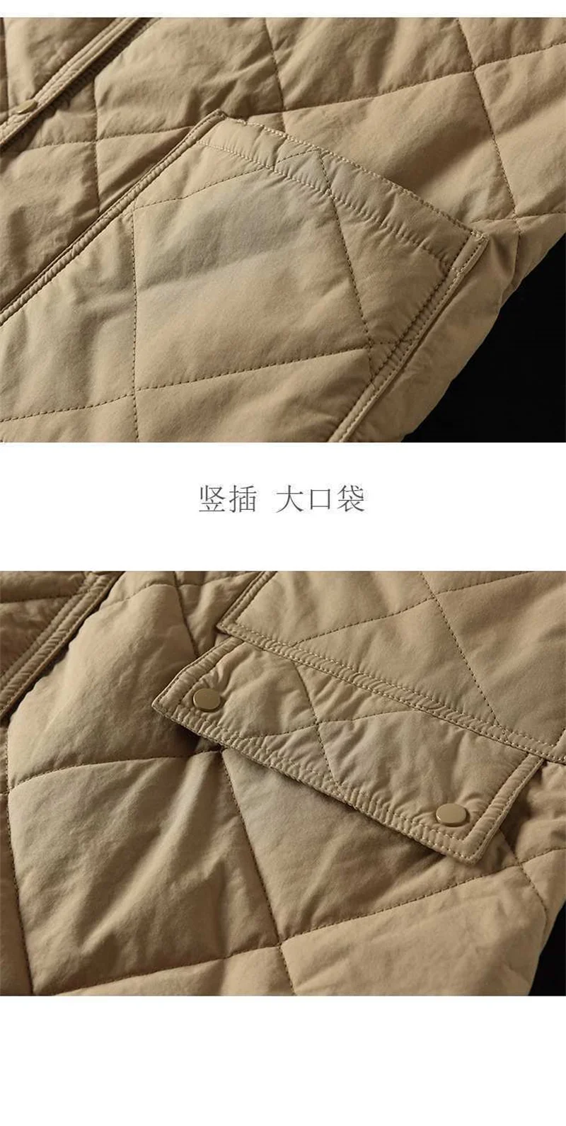Winter New Literature and Art Large Lingge Hooded Cotton Jacket Women's Loose Relaxed Medium length Cotton Jacket Female Parka