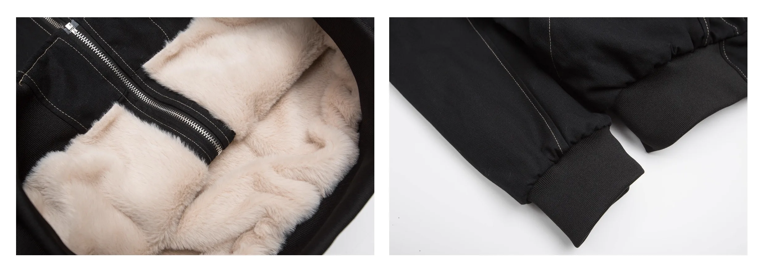 Autumn Winter Cotton Padded Jacket Women Outerwear Thick Warm Oversize Short Coat Female Hooded Long Sleeve Fur Collar Parkas