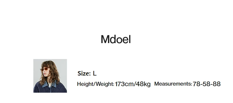 TOYOUTH Women Cotton Coats 2025 Winter NewAsymmetric Contrast Color Spliced Retro Diamond Check Warm Loose Padded Jacket