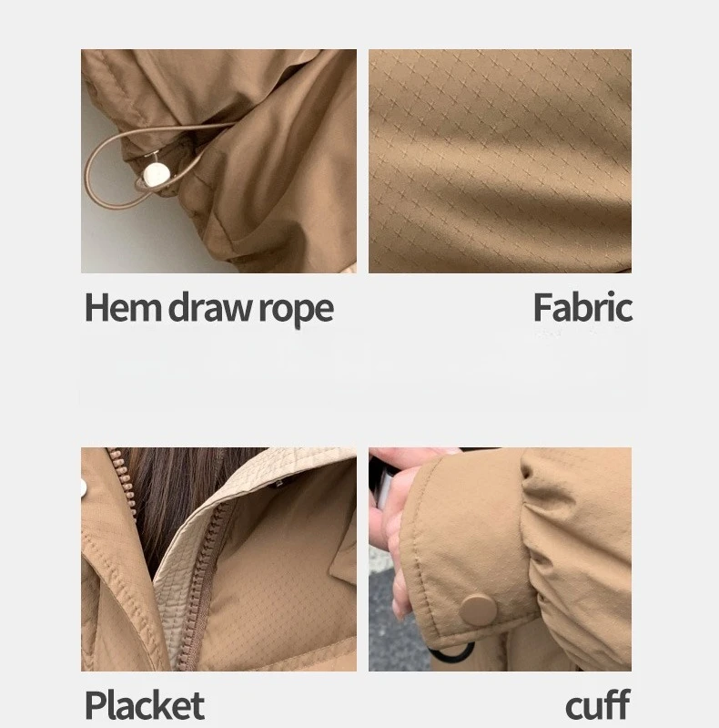 2026 Women Clothing Short Cotton Coat Winter New Style Loose Fit Thickened Petite Cotton Jacket Cold Protection Bread Parkas
