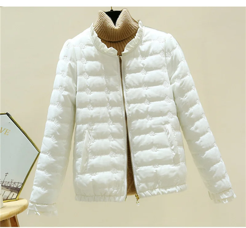 New 2026 Women Jacket Autumn Winter Korean Loose Lightweight Casual Warm Down Cotton parkas Female Outwear Overcoat Lady Tops