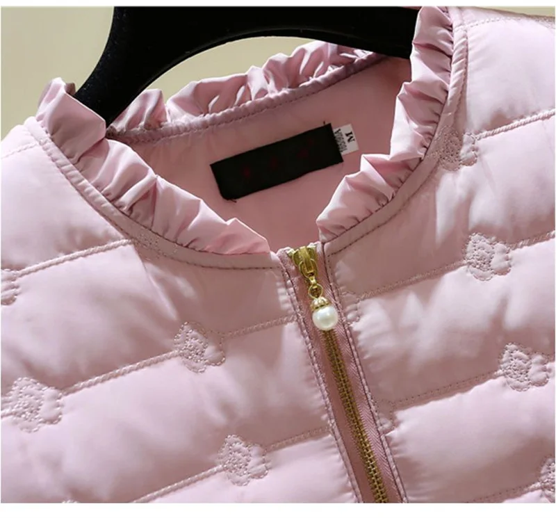 New 2026 Women Jacket Autumn Winter Korean Loose Lightweight Casual Warm Down Cotton parkas Female Outwear Overcoat Lady Tops
