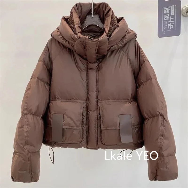 Women's Winter Parkas 2025 New Thicken Short Loose Ladies Down Cotton Jacket Comfortable Korean Version Temperament Female Coat
