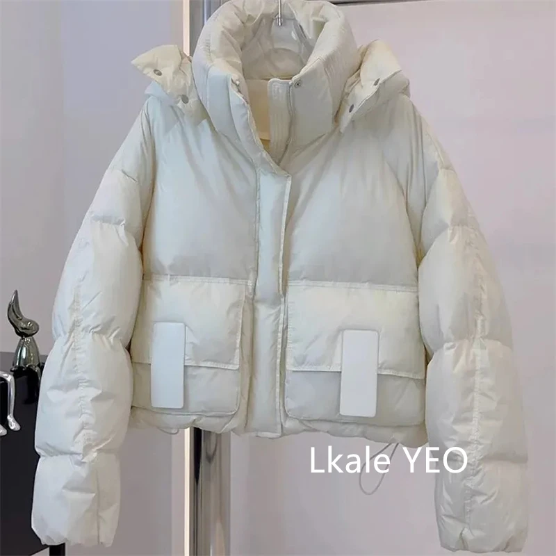 Women's Winter Parkas 2025 New Thicken Short Loose Ladies Down Cotton Jacket Comfortable Korean Version Temperament Female Coat