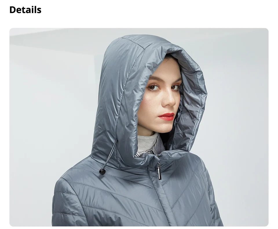 GASMAN New Women coat Trench women's spring jackets 2022 fashion casual long big size parka Female Outerwear ladies jacket 81865