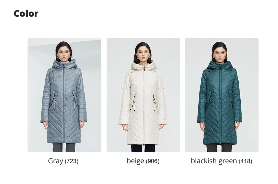 GASMAN New Women coat Trench women's spring jackets 2022 fashion casual long big size parka Female Outerwear ladies jacket 81865