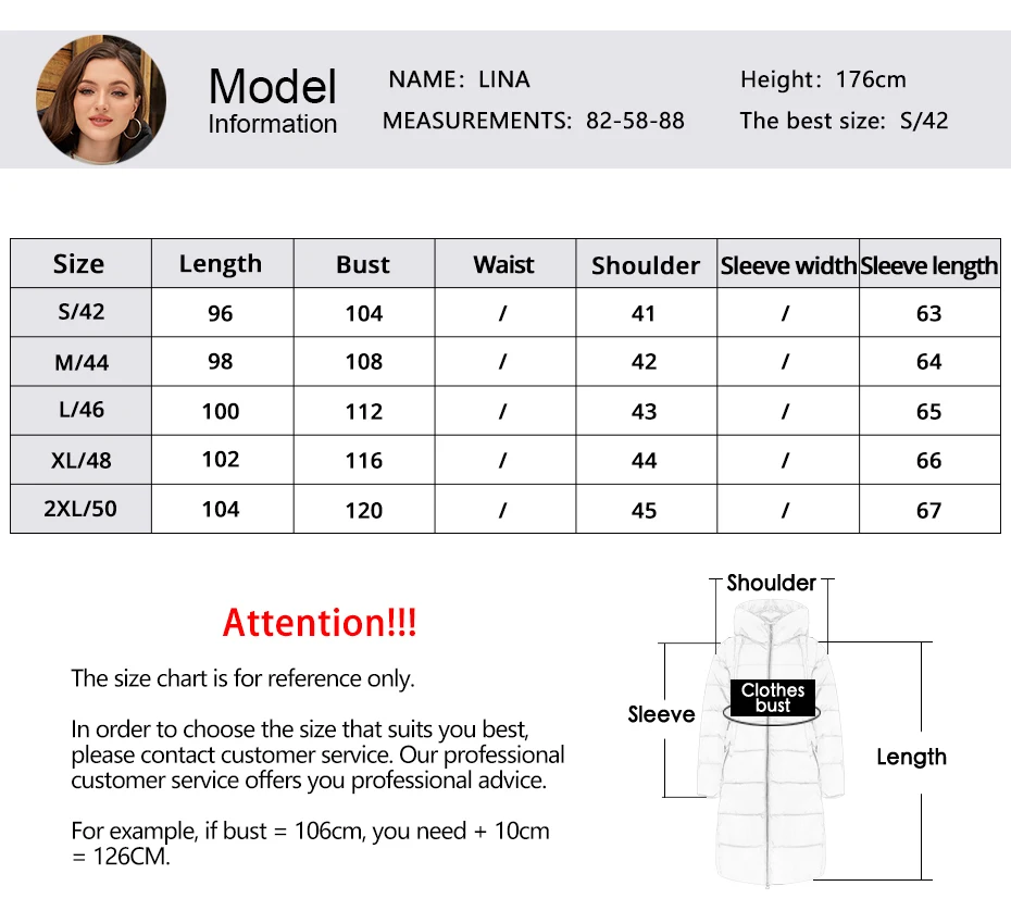 ICEbear 2024 Women's Jacket Long Fashion Women's Winter Down Coat Zip Pocket With Belt Parka High quality coat GWD4675P