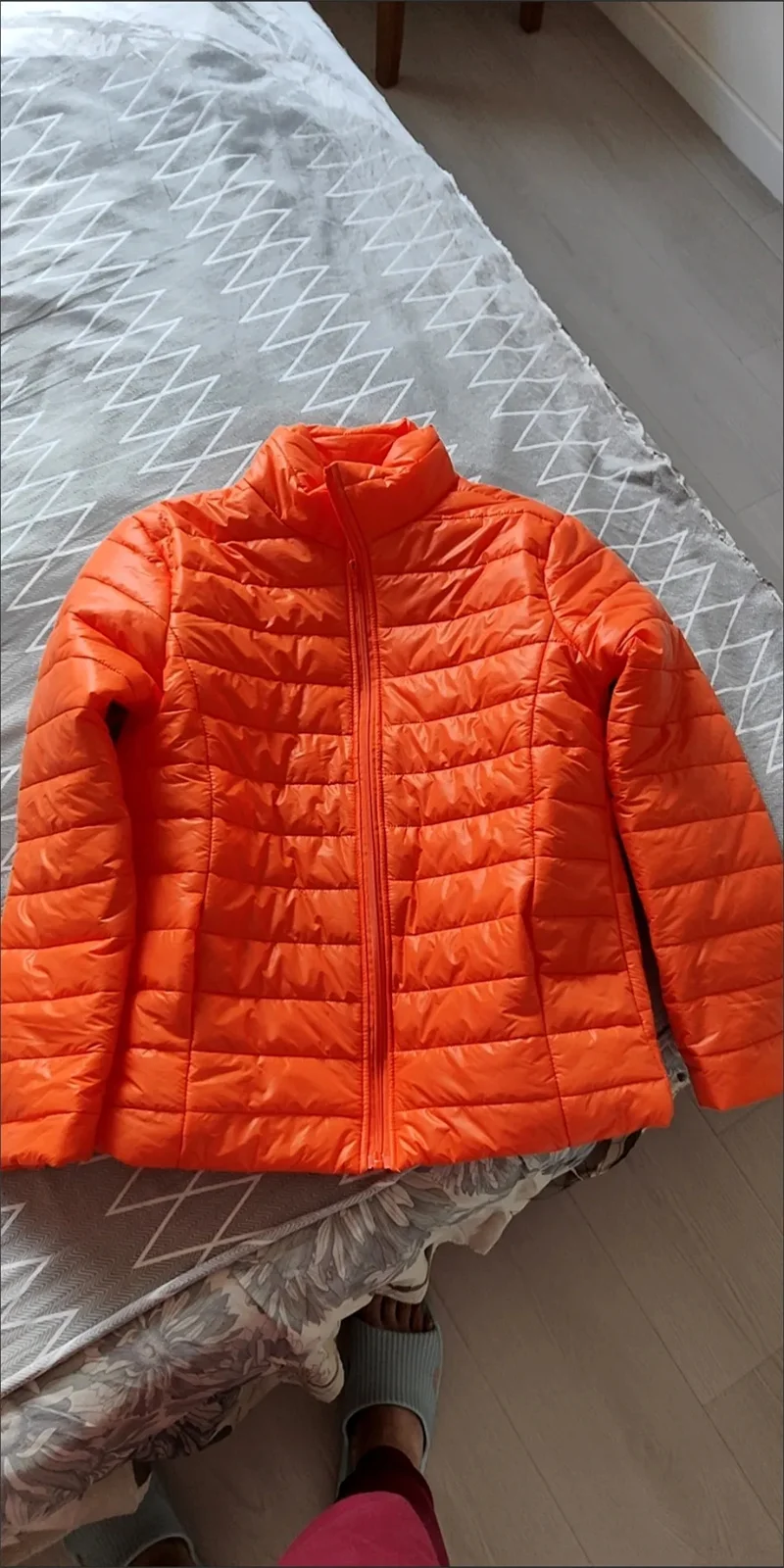 2027 Autumn Winter Down Jacket Women Parkas New Stand-UP Collar Warm Cotton Padded Jacket Light Thin Down Coats Ladies Outwear