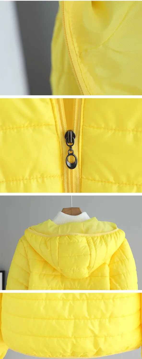 Lightweight Cotton-Padded Jacket For Women 2025 New Winter Cotton Coat Thin Loose Short Women Hooded Parkas Coat Women Outwear