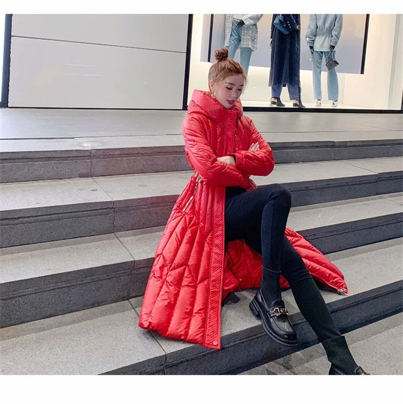 2026 New Winter and Autumn Women White Duck Down Hoodies Puffer Jackets Coats Warm Windproof Black White Coats Outerwear