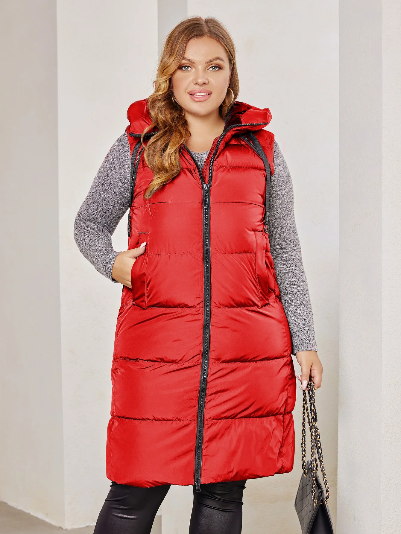 Astrid 2023 New Winter parka Women's coat women Jacket long warm Bright fabric fashion hooded large sizes female clothing 8675
