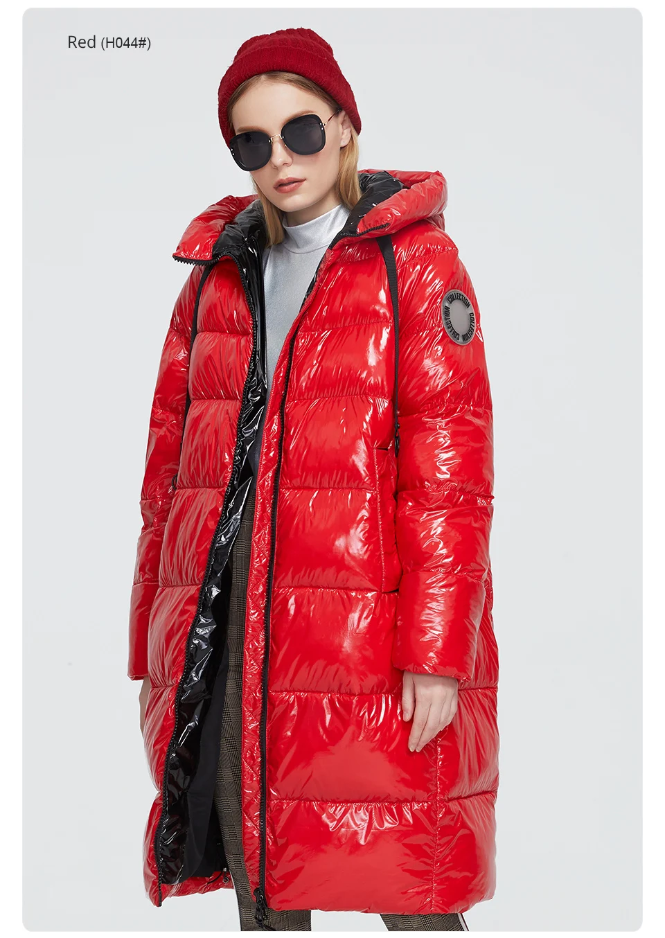 Astrid 2023 New Winter parka Women's coat women Jacket long warm Bright fabric fashion hooded large sizes female clothing 8675
