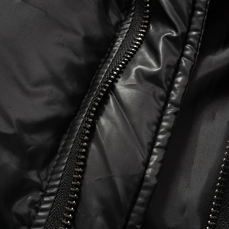 DEAT Fashion Women Cotton-padded Coat Snap On Scarf Collar Thick Long Sleeves Zipper wadded Jackets Autumn 2025 New Tide 7AB435