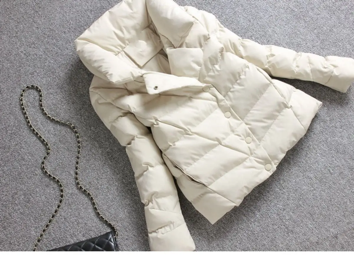 Winter cotton Jacket Women's short 2025 New Korean version Stand collar Thick Coat Fashion Lady Slim Warm Parka Jackets Tops