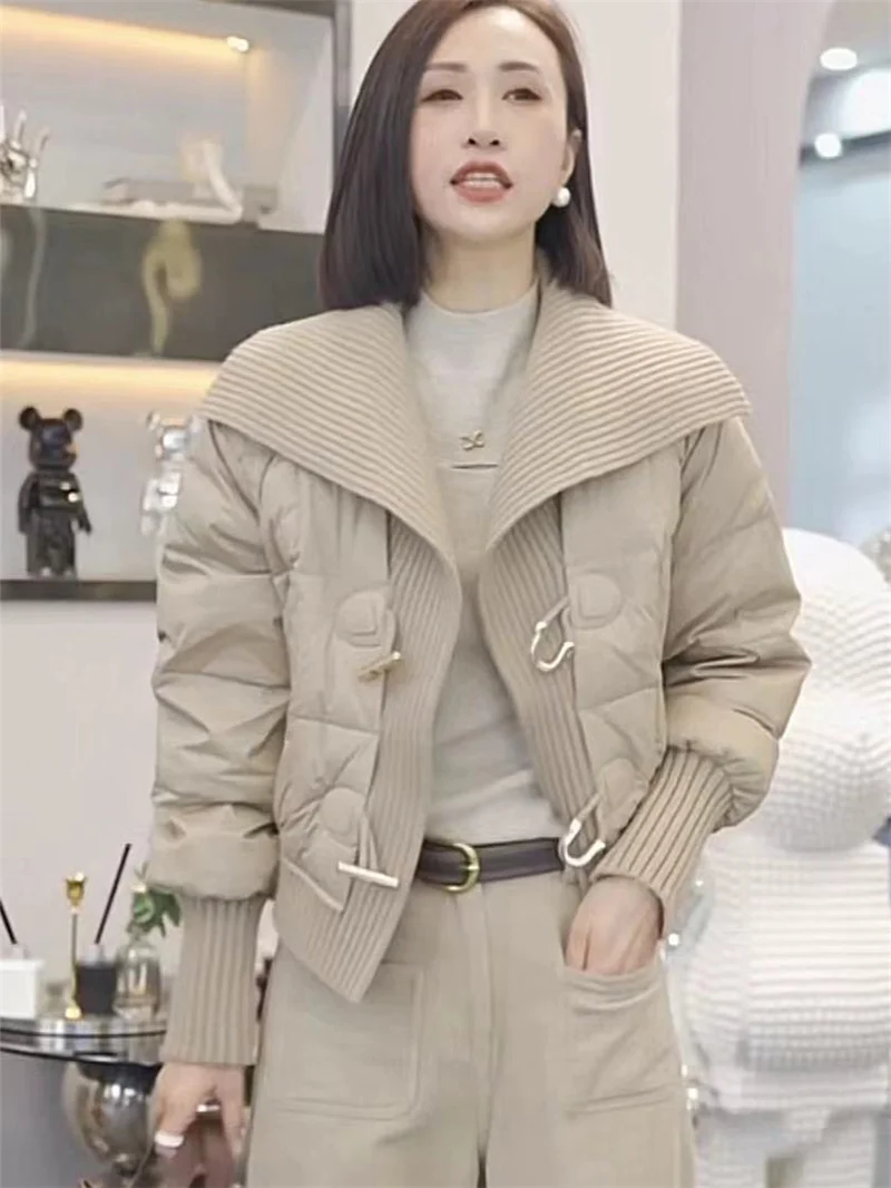 2026 Autumn Winter New Women's Cotton Jackets With Cotton Coat Female Short Loose Cotton Jacket Plush And Thick Insulation Coat