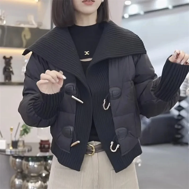 2026 Autumn Winter New Women's Cotton Jackets With Cotton Coat Female Short Loose Cotton Jacket Plush And Thick Insulation Coat