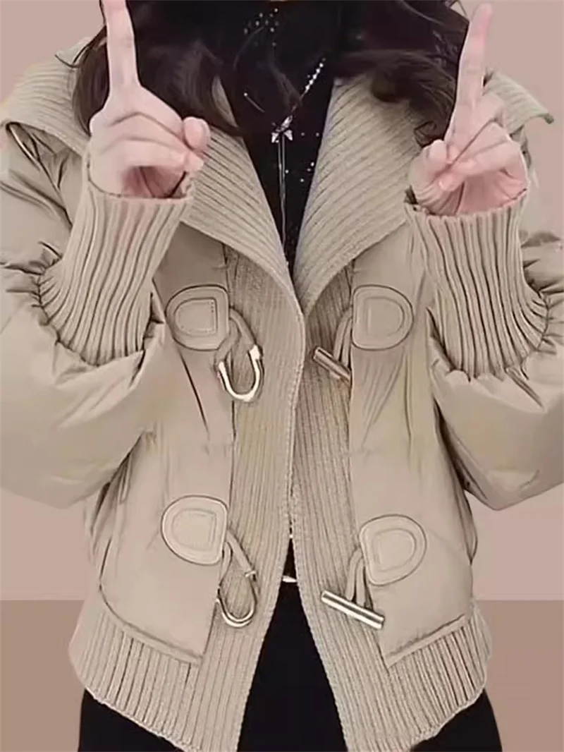 2026 Autumn Winter New Women's Cotton Jackets With Cotton Coat Female Short Loose Cotton Jacket Plush And Thick Insulation Coat
