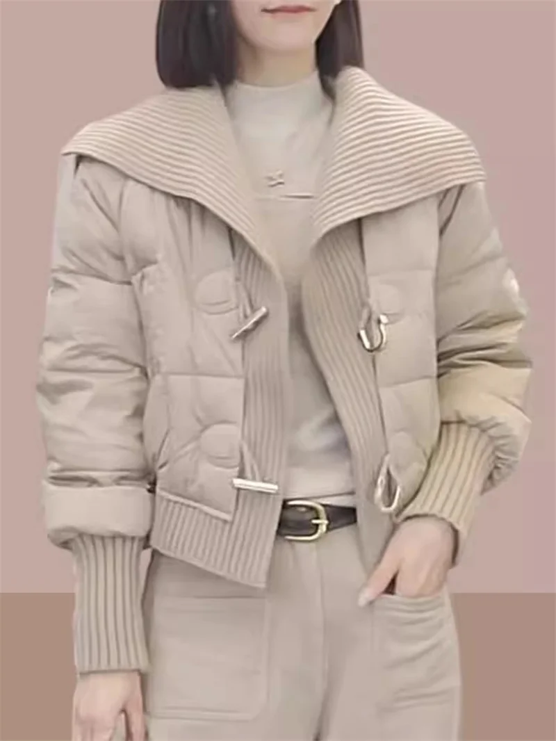 2026 Autumn Winter New Women's Cotton Jackets With Cotton Coat Female Short Loose Cotton Jacket Plush And Thick Insulation Coat