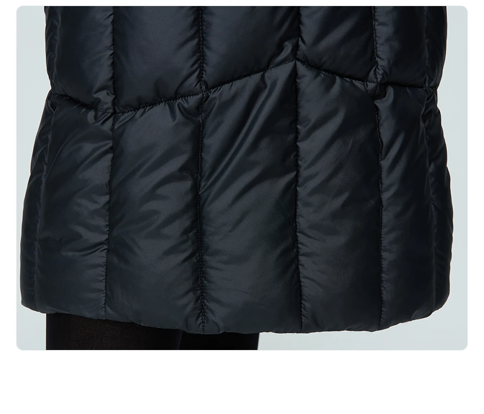 Astrid 2022 New Winter Women's coat women long warm parka Plaid fashion thick Jacket hooded large sizes female clothing 9546
