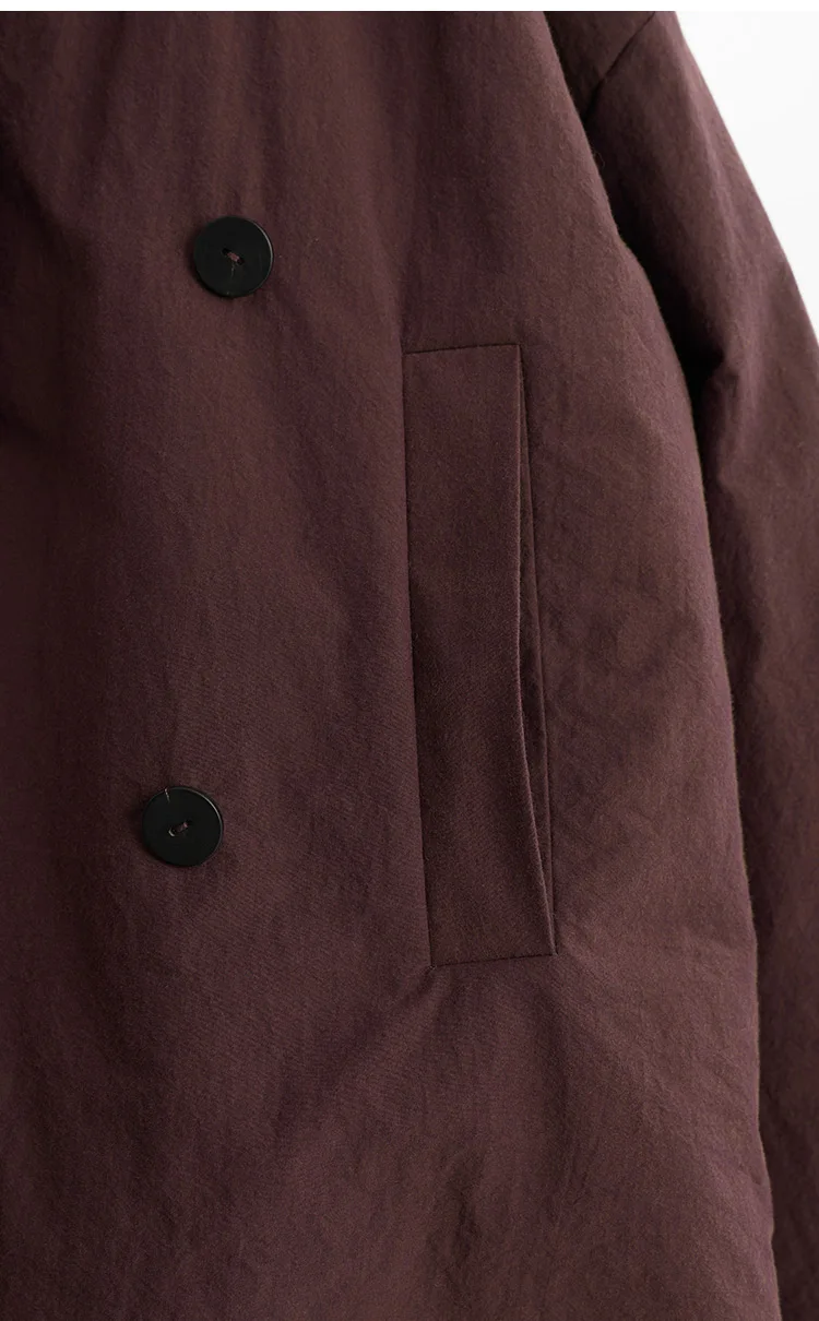 3m Thinsulate Cotton~New Chinese-Style Asymmetrical Cotton Jacket, Niche Stand-Collar Cotton Coat, Women's Winter New Product