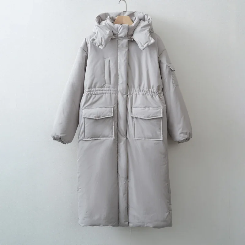 2025 Women Winter 300g/m Super Think Warm parka oversized long coat