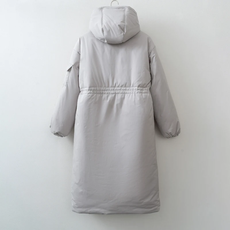 2025 Women Winter 300g/m Super Think Warm parka oversized long coat