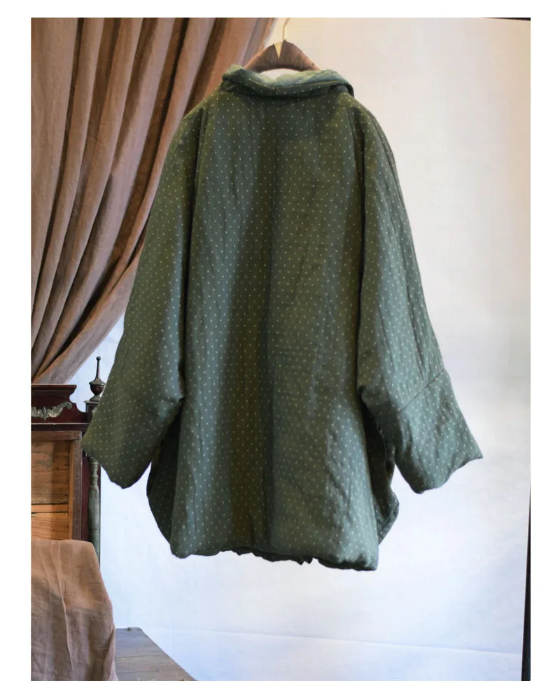 Johnature 2025 Winter Woman New Original Washing Single Breasted Cotton Clothing Long Sleeves Vintage Casual Cotton Clothing