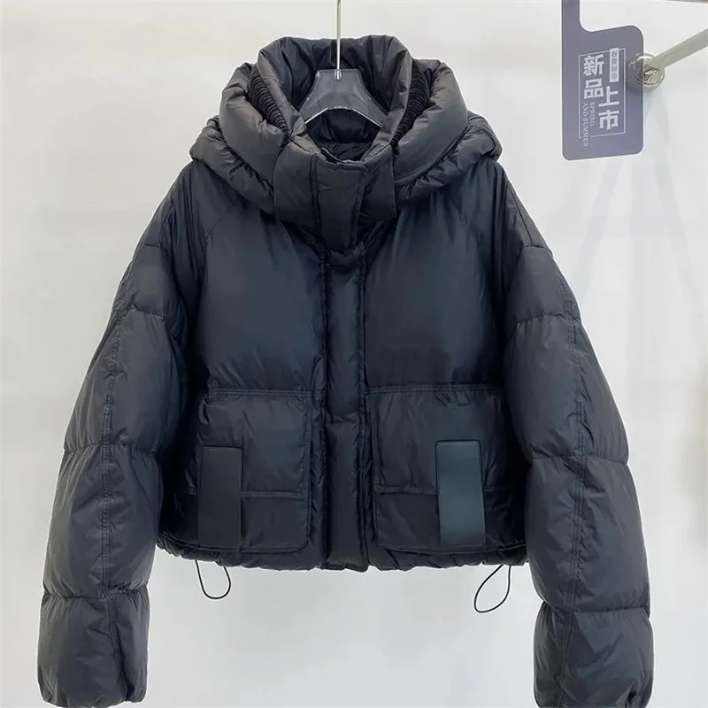 Women Parkas Winter Warn Casual Loose Women's Jacket Down Coats Solid Oversize Women's Winter Jacket Soft Cotton Puffer Jacket