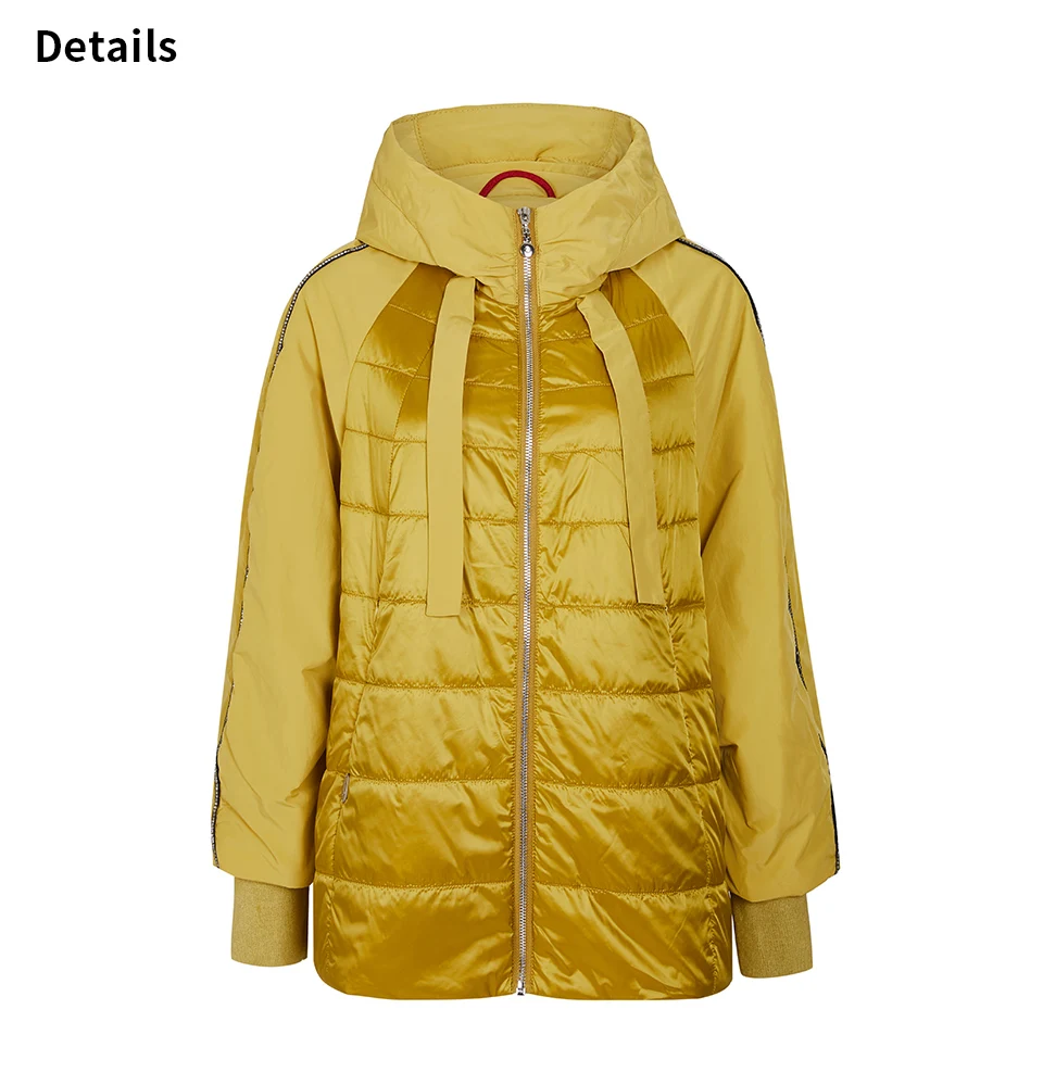 Astrid 2023 Spring coat women Outwear trend Jacket Short Parkas casual fashion female high quality Warm Thin Cotton ZM-8601