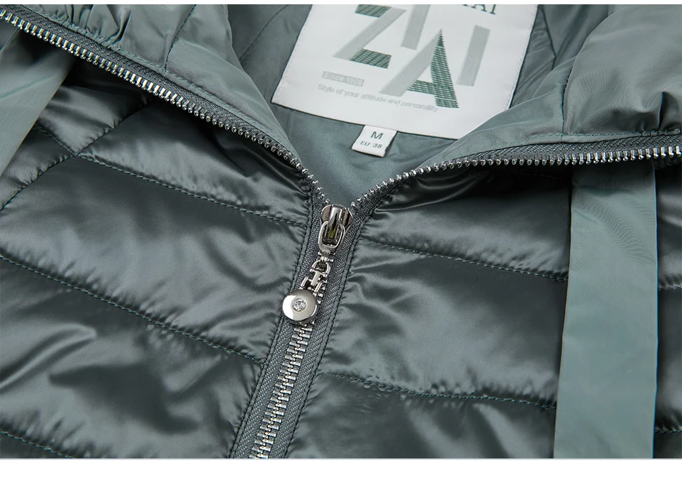 Astrid 2023 Spring coat women Outwear trend Jacket Short Parkas casual fashion female high quality Warm Thin Cotton ZM-8601