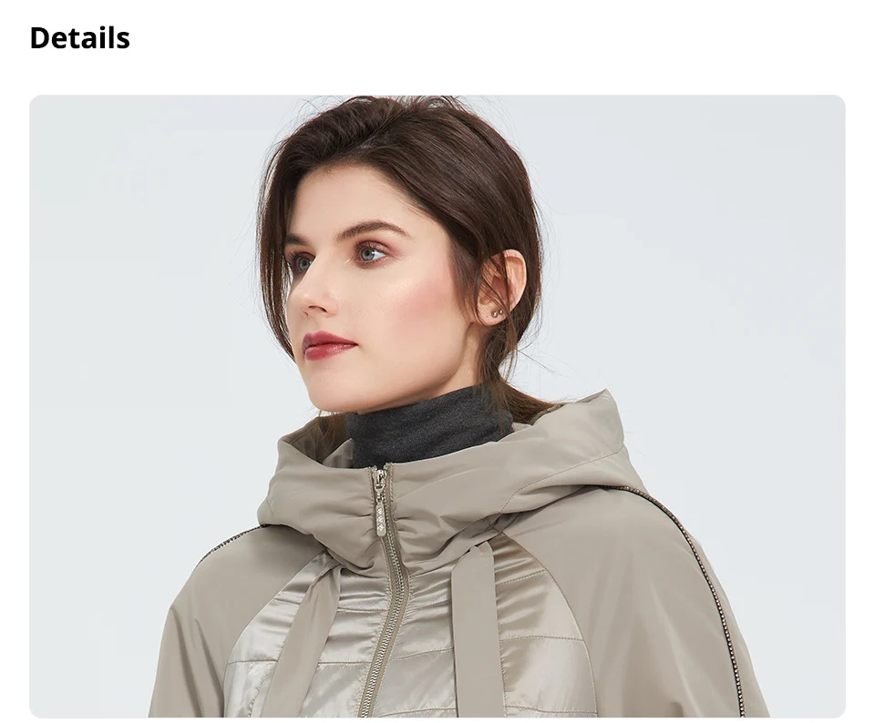 Astrid 2023 Spring coat women Outwear trend Jacket Short Parkas casual fashion female high quality Warm Thin Cotton ZM-8601