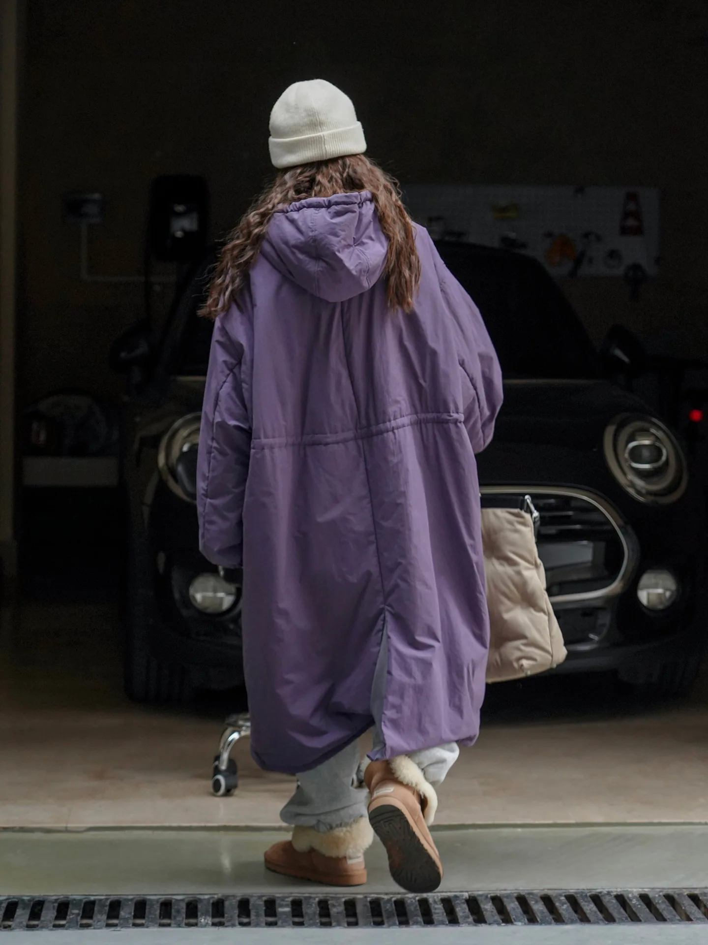 [LANMREM] Hooded Cotton Coats For Women Thick Warm Outdoors Outwear Streetwear Female Warm Clothing 2025 Winter New 26C881