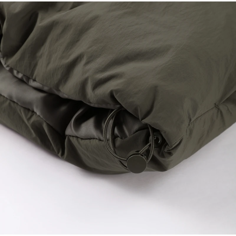 Warm Women's Detachable Scarf Collar Hooded Cotton Coat Solid Full Sleeve Buttons Pocket Thicken Jacket 2025 Winter Lady Outwear