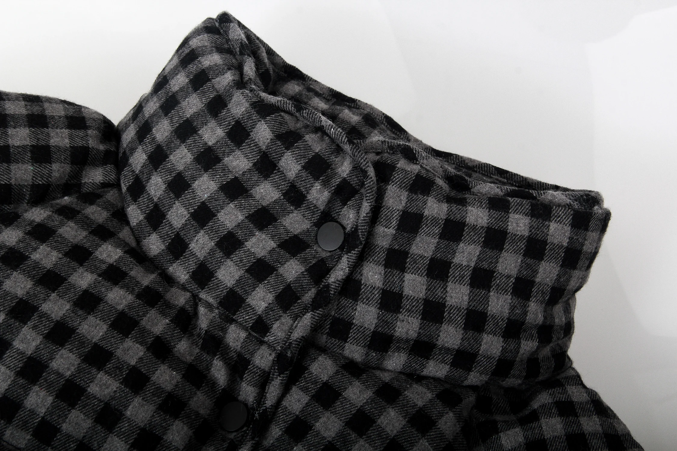 2025 Autumn Winter Women Y2k Japanese Harajuku Plaid Padded Jacket Stand Collar Down Jacket Korean Thick Parkas Outwears Design