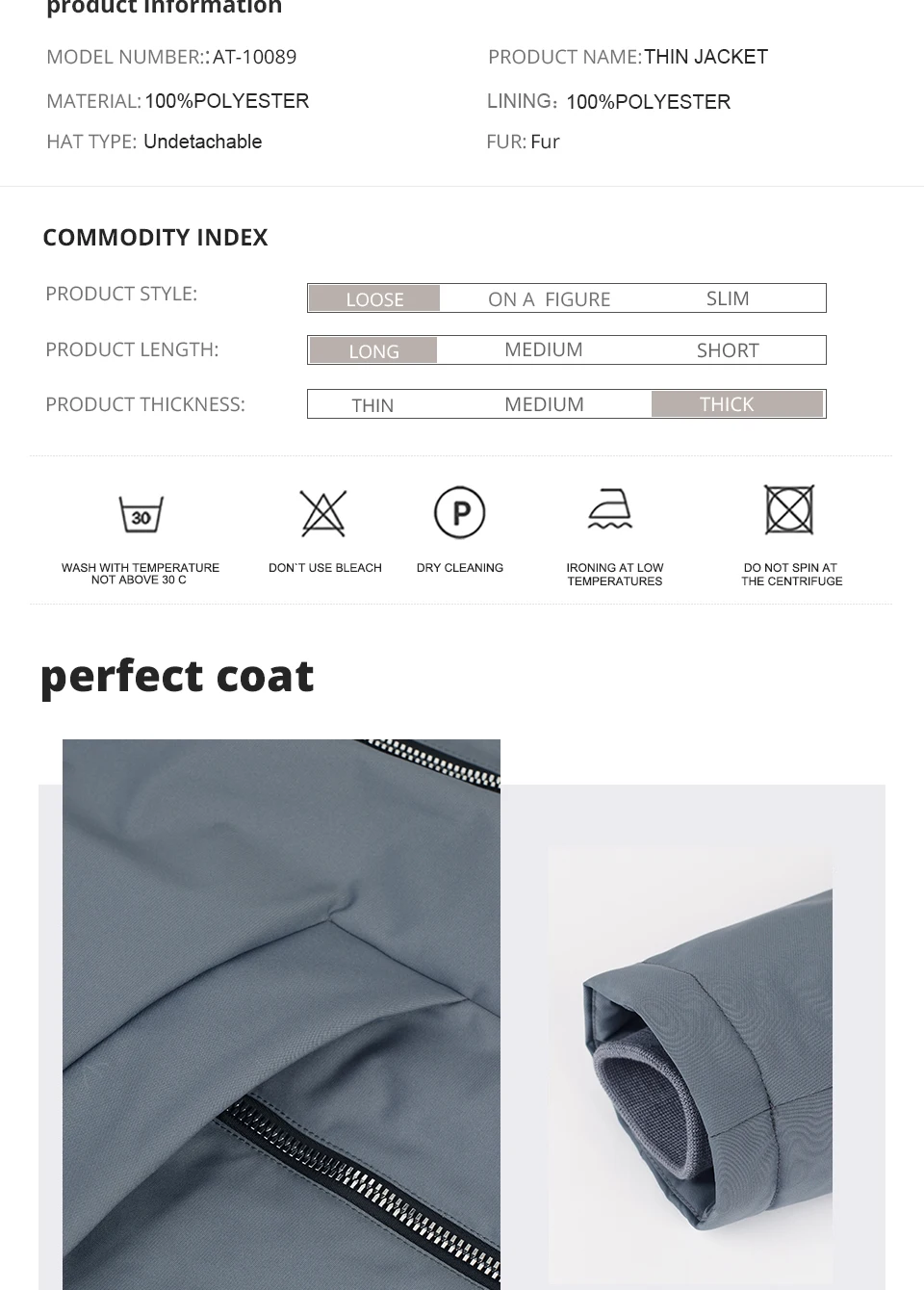 Astrid Women's winter parka Long Casual Hooded fur mink down Minimalist style jackets for women coat plus size parkas AT-10089
