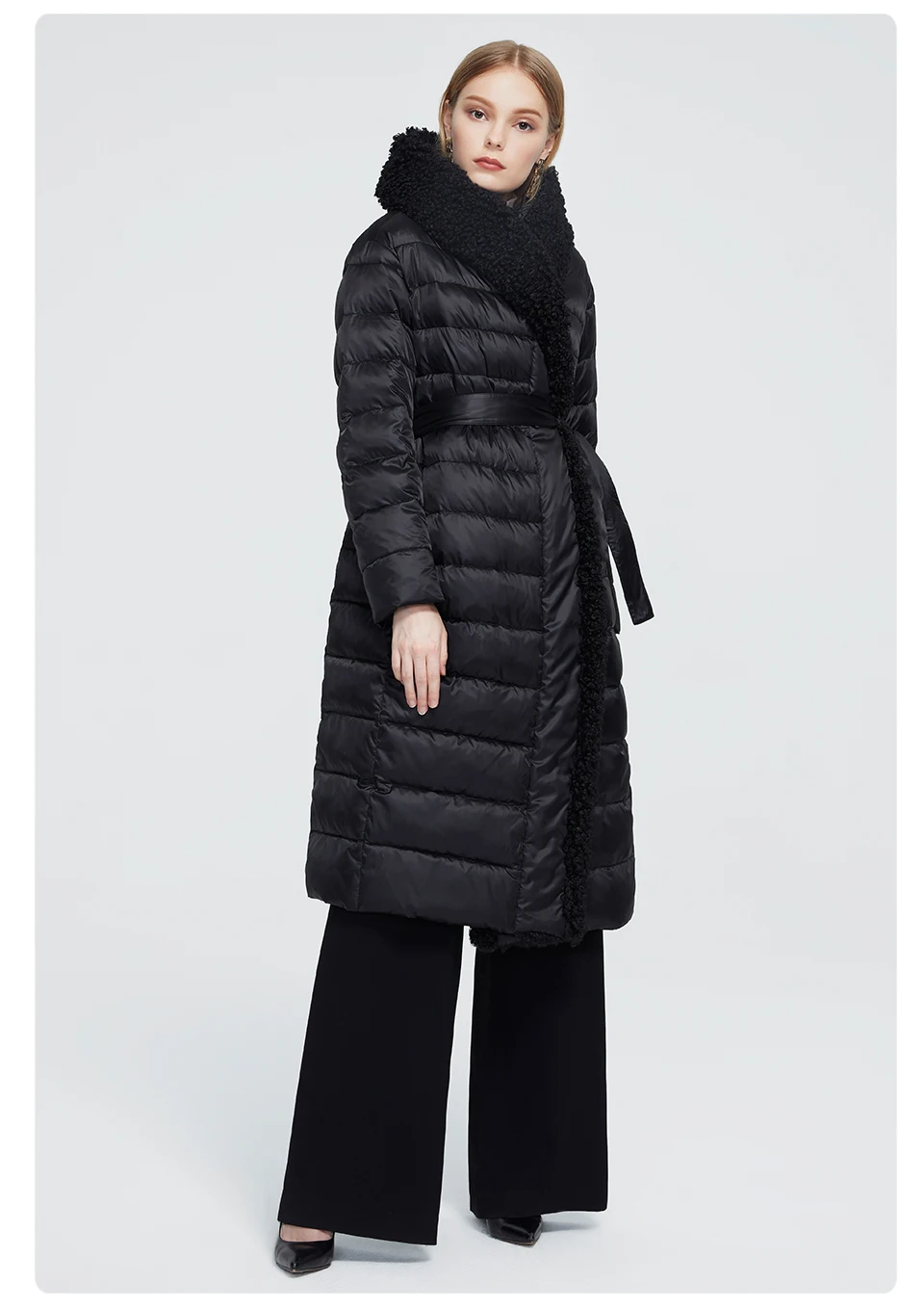 Astrid 2022 New Winter Women's coat women parka long warm Jacket with Rabbit fur hood large sizes female clothing Design ZR-7518