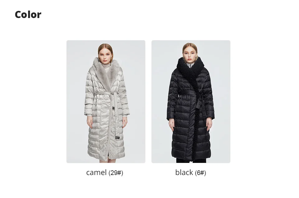 Astrid 2022 New Winter Women's coat women parka long warm Jacket with Rabbit fur hood large sizes female clothing Design ZR-7518