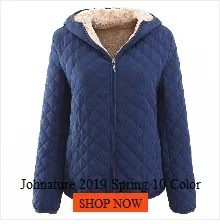 Johnature Parkas Hooded Coats 5 Color Women 2025 Spring New Solid Color Casual Women Cloths Long Sleeve Quality Parkas