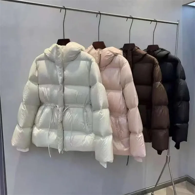 Women's Jacket 2026 New Winter Parkas Female Down Cotton Overcoat Hooded Casual Thick Warm Padded Short Coat Ladies Outwear Tops