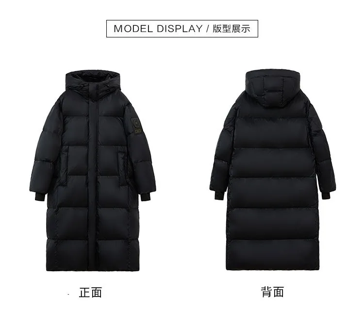 Women Winter Warm Thick Cotton Coat 2025 New Women Mid-Length Cotton Padded Jacket Korean Loose Hooded Parkas Coat Women Outwear