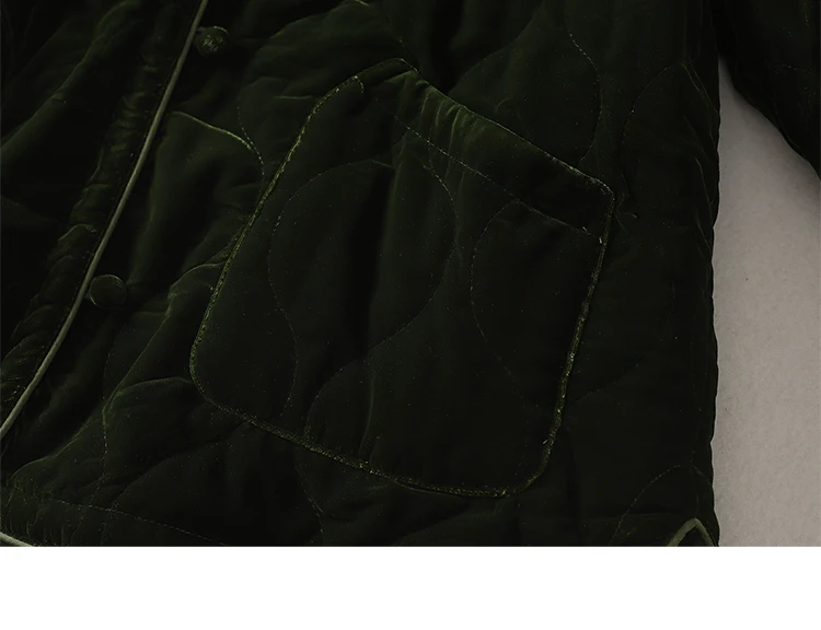 THHONE Autumn Winter Parkas for Women Jackets Vintage Basics Women's Clothing Casual Padded Korean Style Loose Coats Outerwear