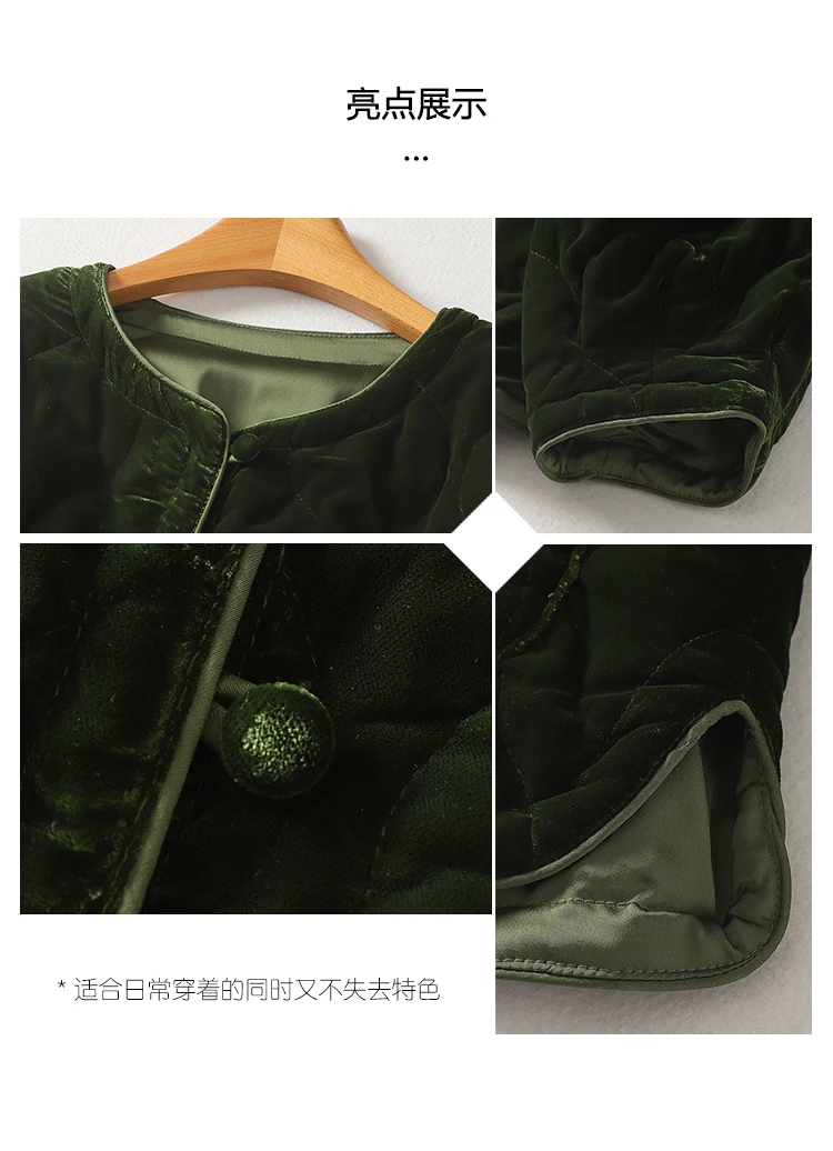 THHONE Autumn Winter Parkas for Women Jackets Vintage Basics Women's Clothing Casual Padded Korean Style Loose Coats Outerwear