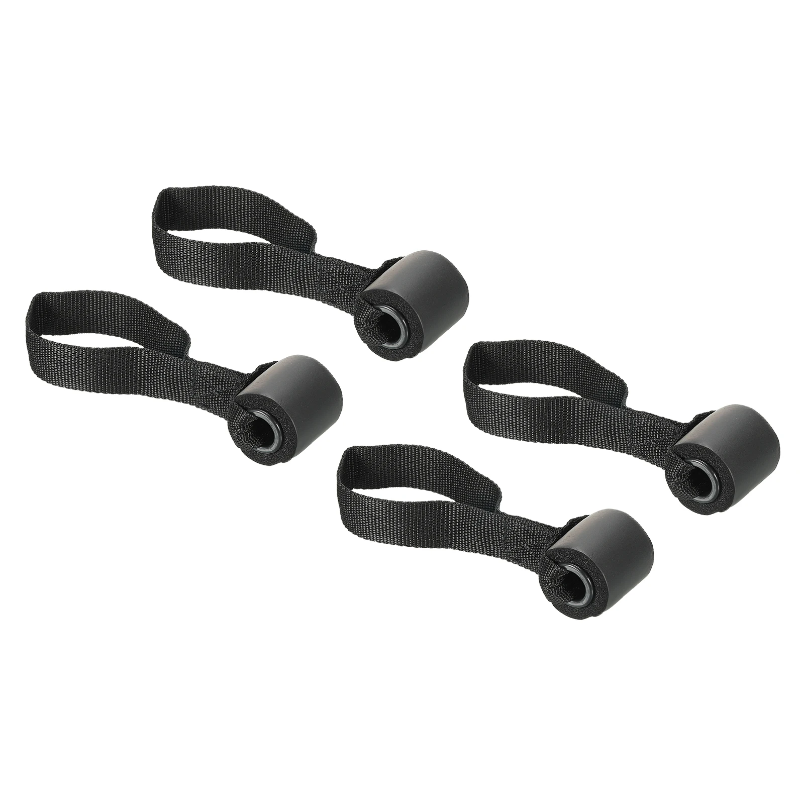 1/2/4pcs Yoga Strap Loop Bands Door Anchor for Resistance Bands Heavy Type Exercise Bands Attachment Door Anchor System Black