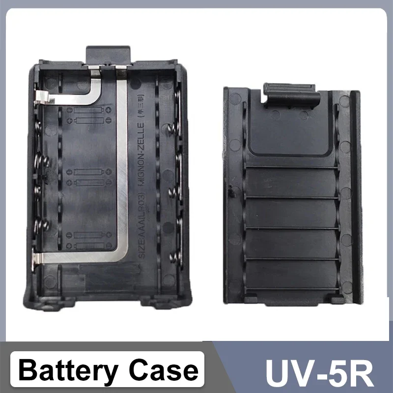 Baofeng UV-5R Battery Case Shell Extended AA Battery Housing BL-5 AAA batteries for UV-5R DM-5R UV-5RE Walkie Talkie Accessories